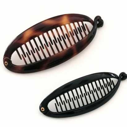 Hair fastener Araban Brown (2 pcs)-Combs and brushes-Verais