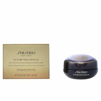 Anti-Ageing Treatment for Eyes and Lips Shiseido Regenerating Cream (17 ml)-Eye contour creams-Verais