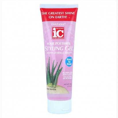 Styling Gel extra starker Halt Fantasia IC Pink Aloe Vera (246 g)-Fixiergele-Verais