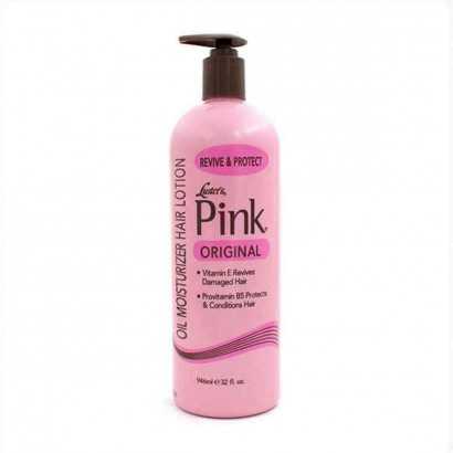 Protective Cream Luster Pink Oil Original Moisturizing Hair (946 ml)-Hair masks and treatments-Verais