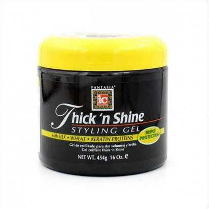 Shaping Gel Fantasia IC Thick'n Shine Styling Shine Volumising Keratine (454 ml)-Hair waxes-Verais