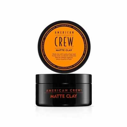 Clay Matte Clay American Crew Crew Matte (85 g)-Hair waxes-Verais