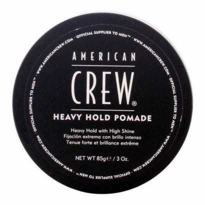 Firm Hold Wax American Crew Heavy Hold Pomade (85 g)-Hair waxes-Verais