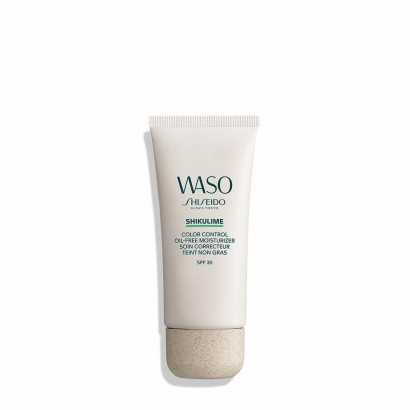Crema Facial Shiseido Shikulmine Color Control Oil-Free Moisturizer (50 ml)-Cremas antiarrugas e hidratantes-Verais