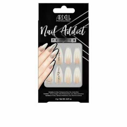 Faux ongles Ardell Nail Addict Nude Light Crystal (24 pcs)-Manucure et pédicure-Verais