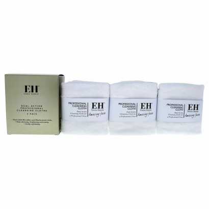 Muslin facecloth Dual Action Emma Hardie EH3DACLTHNW (3 uds)-Cleansers and exfoliants-Verais