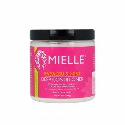 Conditioner Mielle Babassu & Mint Deep (227 g)-Softeners and conditioners-Verais