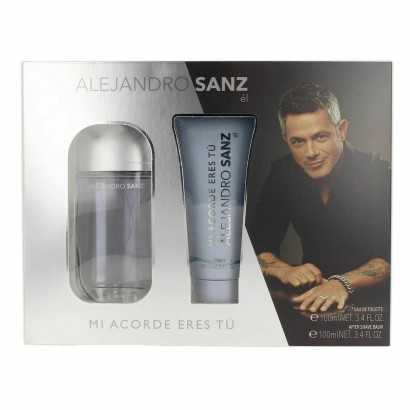 Men's Perfume Set Alejandro Sanz Mi acorde eres tú (2 pcs)-Cosmetic and Perfume Sets-Verais