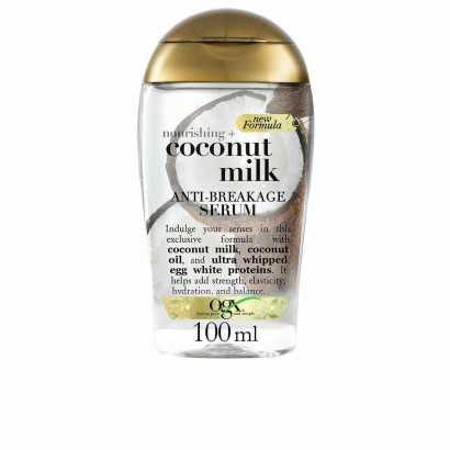 Hair Serum OGX 2725700 Anti-Breakage Coconut 118 ml-Hair masks and treatments-Verais