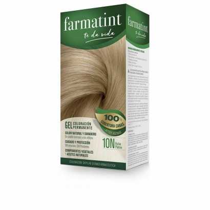 Dauerfärbung Farmatint 10n-Rubio Platino Gel-Haarfärbemittel-Verais