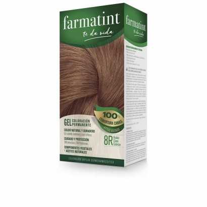 Permanent Dye Farmatint 8r-Rubio Claro Cobrizo Gel-Hair Dyes-Verais