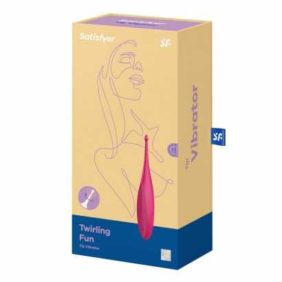 Gekrümmter Klitorisvibrator Satisfyer Magenta (17 x 3 cm)-Klassische Vibratoren-Verais