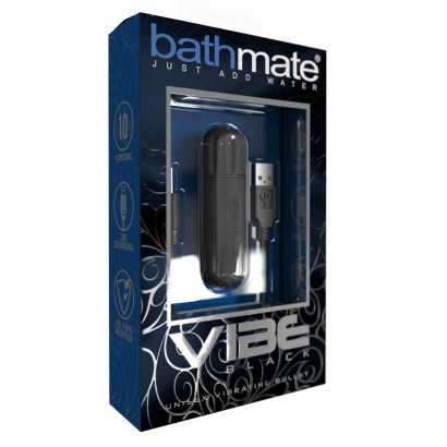 Bala Vibradora Bathmate Negro mate (8 cm)-Vibradores balas-Verais