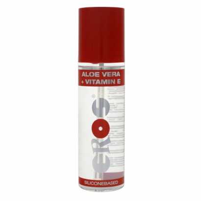 Silicone-Based Lubricant Eros Aloe Vera Vitamin E Sin aroma 200 ml-Water-Based Lubricants-Verais