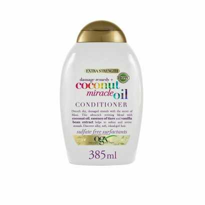 Repairing Conditioner OGX Coconut Miracle Oil (385 ml)-Softeners and conditioners-Verais