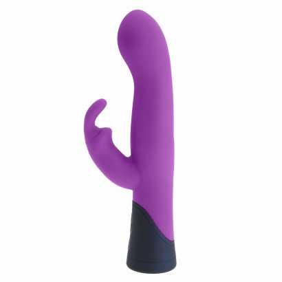 Rabbit Vibrator Liebe Purple Lilac (21,5 x 3,5 cm)-Special vibrators-Verais