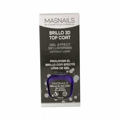 Nail polish 3D Top Coat Gel Effect (13,5 ml)-Manicure and pedicure-Verais
