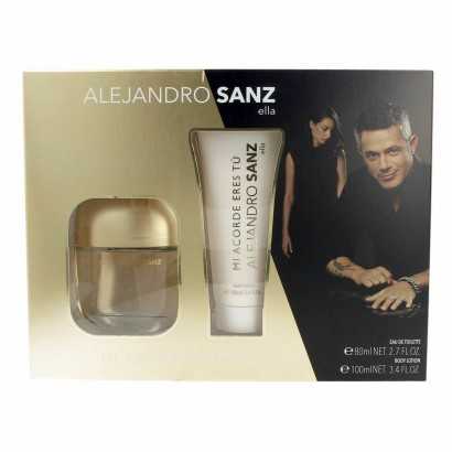 Women's Perfume Set Alejandro Sanz Mi acorde eres tú 2 Pieces (2 pcs)-Cosmetic and Perfume Sets-Verais