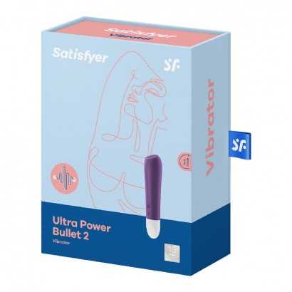 Bullet Vibrator Ultra Power Satisfyer Violet-Bullet vibrators-Verais