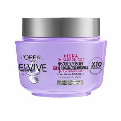 Hair Mask L'Oreal Make Up Elvive Hidra Hyaluronic Acid (300 ml)-Hair masks and treatments-Verais