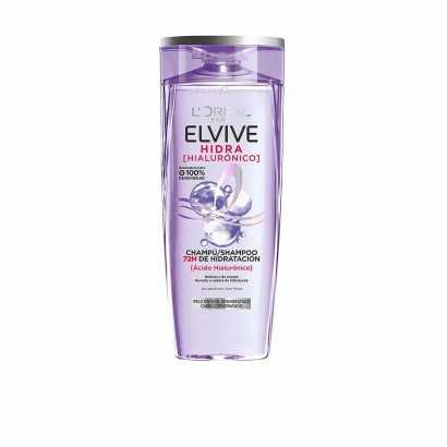 Feuchtigkeitsspendendes Shampoo L'Oreal Make Up Elvive Hidra Hyaluronsäure (370 ml)-Shampoos-Verais