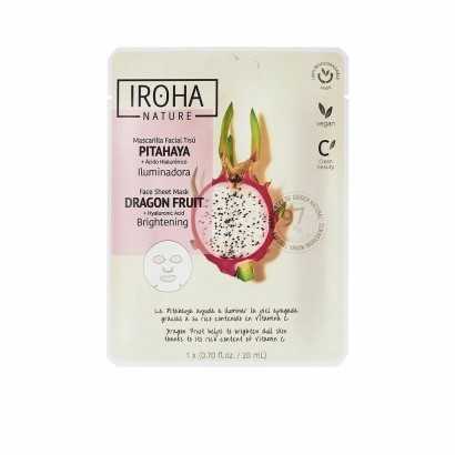 Aufbau-Gesichtsmaske Iroha Nature Hyaluronsäure Drachenfrucht (20 ml)-Gesichtsmasken-Verais