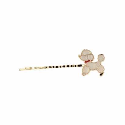Hairpin Araban Golden White Dog-Combs and brushes-Verais