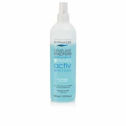 Après-shampooing pour boucles bien définies Byphasse Exprés Active (400 ml)-Adoucisseurs et conditionneurs-Verais