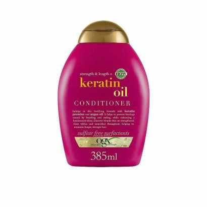 Anti-hairloss Anti-breakage Conditioner OGX 97752 Keratin 385 ml-Softeners and conditioners-Verais