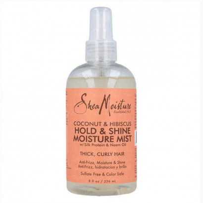 Spray Acondicionador Shea Moisture Coconut & Hibiscus Cabellos Rizados (236 ml)-Suavizantes y acondicionadores-Verais