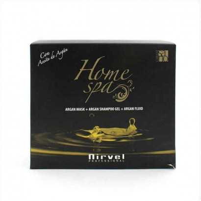 Unisex Cosmetic Set Nirvel Pack Home Argan Oil (3 pcs)-Cosmetic and Perfume Sets-Verais