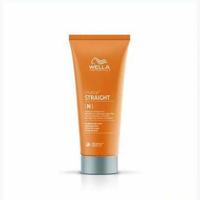 Hair Straightening Cream Wella Creatine Straight (200 ml)-Hair masks and treatments-Verais