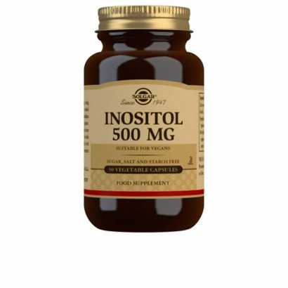 Inositol Solgar E1449 50 Cápsulas 500 mg 50 Unidades-Suplementos Alimenticios-Verais