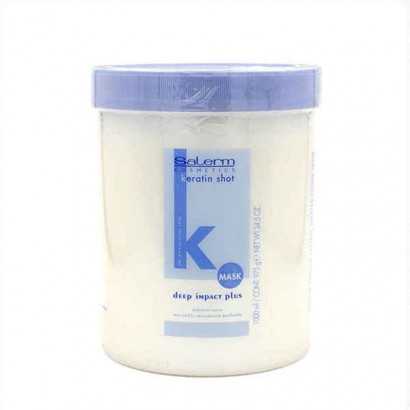Nourishing Hair Mask Keratin Shot Salerm 1000 ml-Hair masks and treatments-Verais