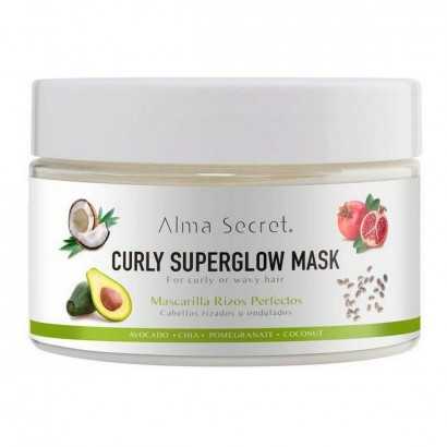 Hair Mask Alma Secret Curly Superglow 250 ml-Hair masks and treatments-Verais