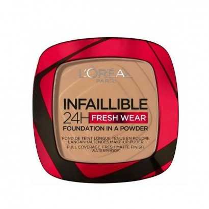 Powder Make-up Base L'Oreal Make Up Infaillible Fresh Wear Nº 120 (9 g)-Make-up and correctors-Verais