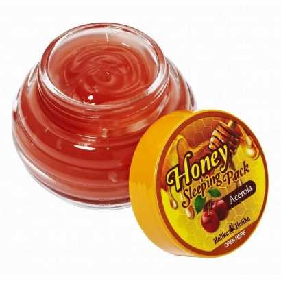 Mascarilla Hidratante de Noche Holika Holika Honey Sleeping Pack Acerola (90 ml)-Mascarillas-Verais