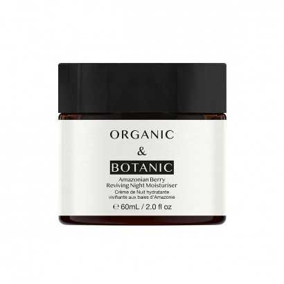 Night Cream Organic & Botanic Amazonian Berry Moisturizing 60 ml-Anti-wrinkle and moisturising creams-Verais