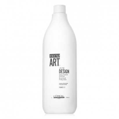 Strong Hold Hair Spray L'Oreal Professionnel Paris Tecno Art Force 5 (1000 ml)-Hairsprays-Verais