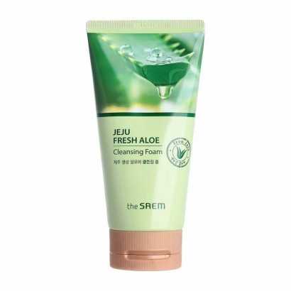 Schiuma Detergente The Saem Jeju Fresh Aloe (150 gr)-Esfolianti e prodotti per pulizia del viso-Verais