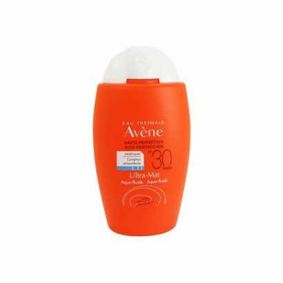 Facial Sun Cream Avene Ultra-Matt Aqua-Fluide SPF30 (50 ml)-Protective sun creams for the face-Verais