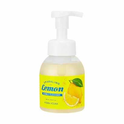 Espuma Limpiadora Holika Holika Sparkling Lemon Bubble (300 ml)-Limpiadores y exfoliantes-Verais