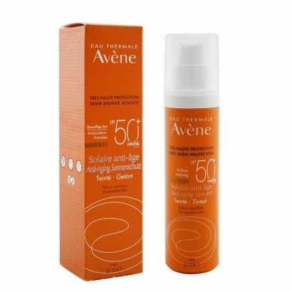 Sun Protection with Colour Avene Tinted Anti-ageing (50 ml)-Protective sun creams for the face-Verais