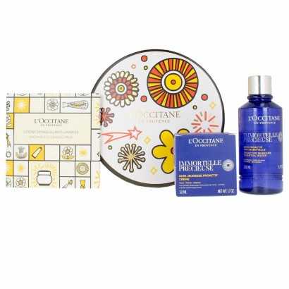 Unisex Cosmetic Set L'Occitane En Provence Immortelle Précieuse 3 Pieces-Cosmetic and Perfume Sets-Verais