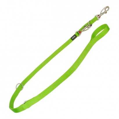 Dog Lead Red Dingo Lime (1,5 x 200 cm)-Travelling and walks-Verais