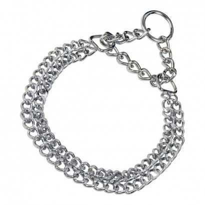 Dog collar Hs Sprenger Silver 2 mm Double Links (50 cm)-Travelling and walks-Verais