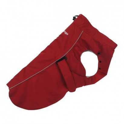 Regenmantel für Hunde Red Dingo Perfect Fit Rot 55 cm-Reisen und Gassi Gehen-Verais