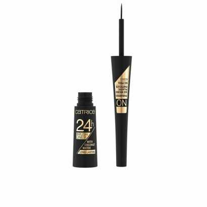 Eyeliner Catrice 24H Brush Liner Nº 010 (3 ml)-Eyeliners and eye pencils-Verais