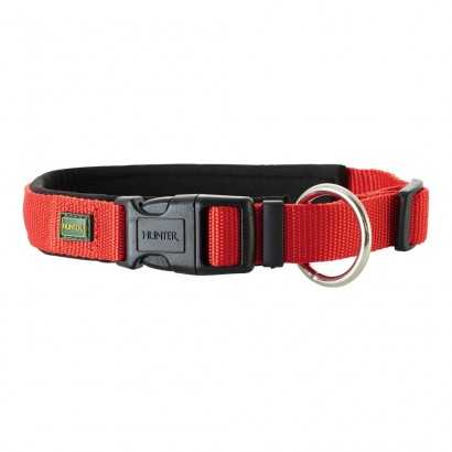 Dog collar Hunter Neopren Vario Red (40-45 cm)-Travelling and walks-Verais