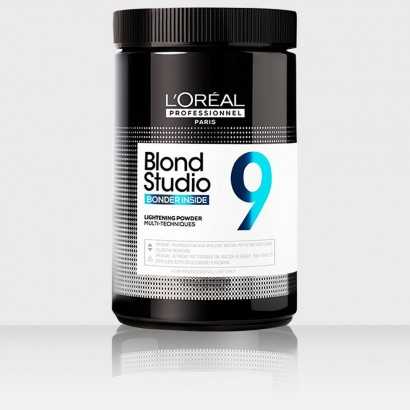 Lightener L'Oreal Professionnel Paris Blond Studio 9 Bonder Inside Blonde Hair (500 g)-Hair Dyes-Verais
